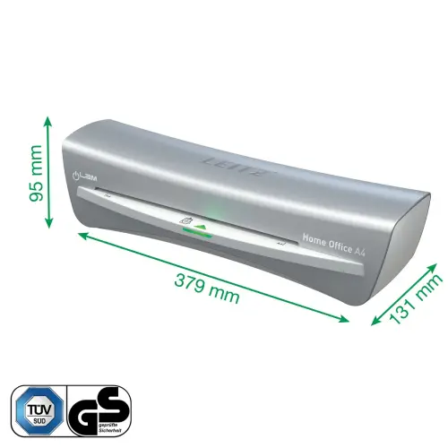 Plastifieuse Leitz iLam Home Office A4, Gris photo du produit