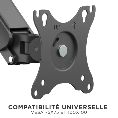 Bras porte-&eacute;cran ERGO LINE - Noir - T'nB photo du produit