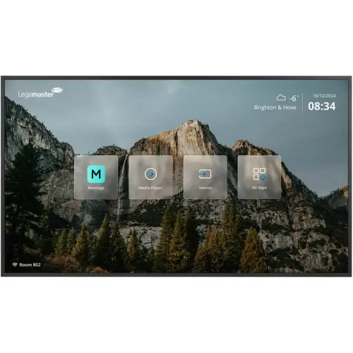 Écran d'affichage 4K - 55 pouces - Legamaster photo du produit