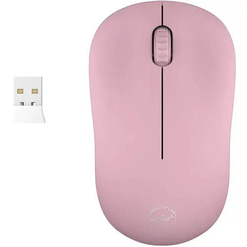 Souris sans fil - Ambidextre - Rose - Mobility Lab photo du produit