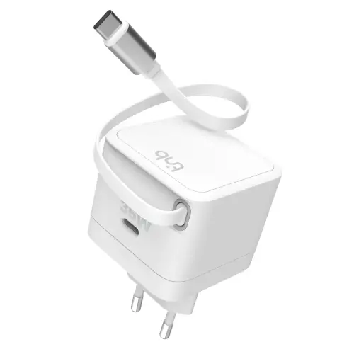 Chargeur USB-C - 35W - Blanc - T'nB photo du produit