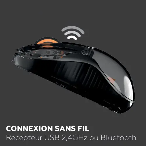 Souris sans fil - Bluetooth - Noir - Mobility Lab photo du produit