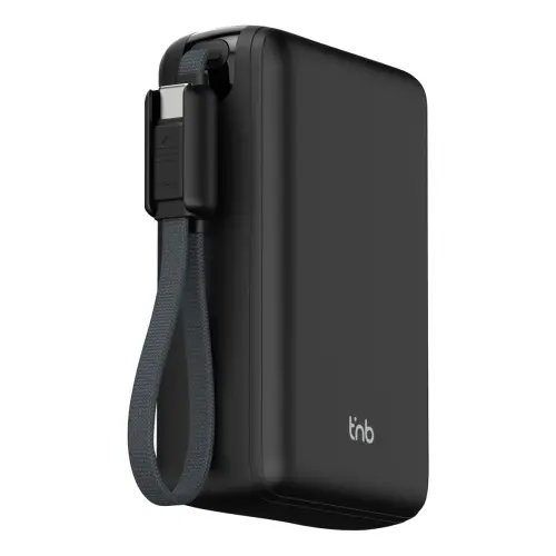 Batterie externe - C&acirc;ble USB-C - 40W - T'nb photo du produit