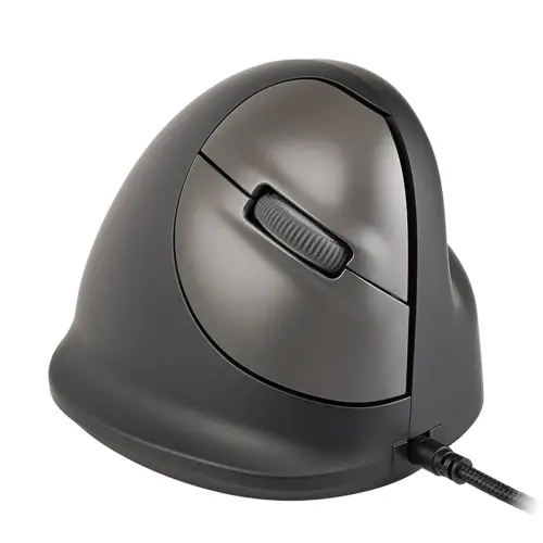 Souris ergonomique - Droitier - Filaire - Noir - R-Go photo du produit