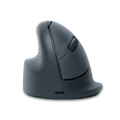 Souris ergonomique sans fil - Gaucher - Bluetooth - Gris - R-Go photo du produit