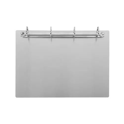 Classeur d’affichage - 4 anneaux - Aluminium - Djois photo du produit