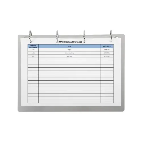 Classeur d’affichage - 4 anneaux - Aluminium - Djois photo du produit