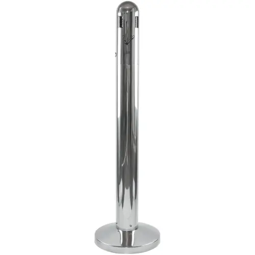 Cendrier sur pied - 3L - Inox- Prrobbax photo du produit