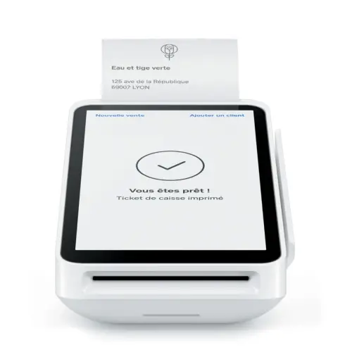Terminal de paiement intelligent - Blanc photo du produit