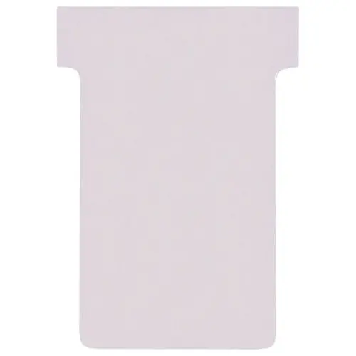 100 Fiches T pour planning - Taille 2 - Violet - Nobo photo du produit