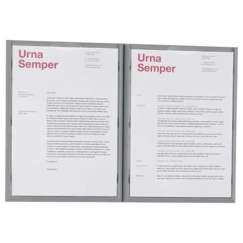 4 Porte-affiches Cadr'info - A4 - PAPERFLOW photo du produit