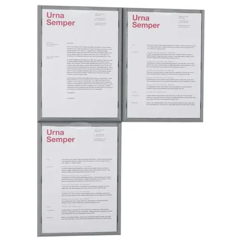 4 Porte-affiches Cadr'info - A4 - PAPERFLOW photo du produit