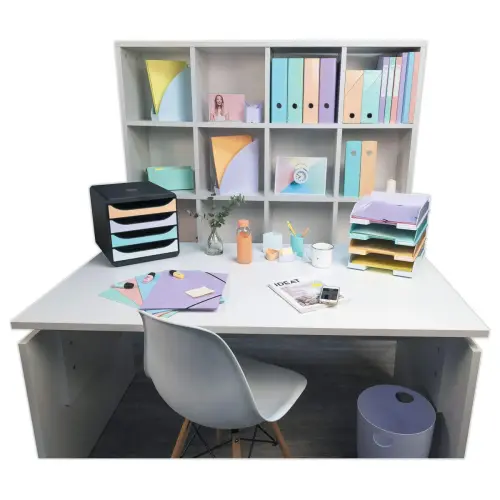 Présentoir de table incliné à poser - A4 - Exacompta photo du produit