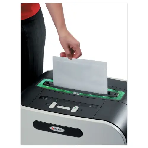 20 Feuilles pr&eacute;-lubrifi&eacute;es pour destructeurs Rexel - Rexel photo du produit