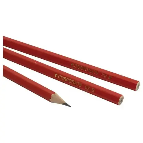 12 Crayons à papier à tête coupée - économiques - B photo du produit