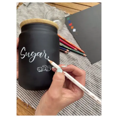 12 Crayons effa&ccedil;ables &agrave; sec All - Blanc - STABILO photo du produit