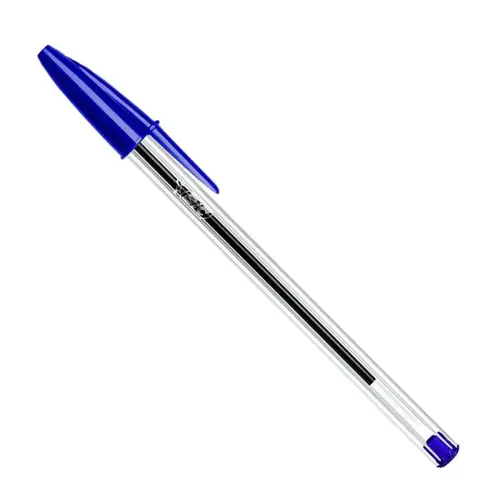 Stylo bille Cristal - &Eacute;criture moyenne - Bleu - BIC photo du produit