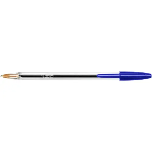Stylo bille Cristal - &Eacute;criture moyenne - Bleu - BIC photo du produit