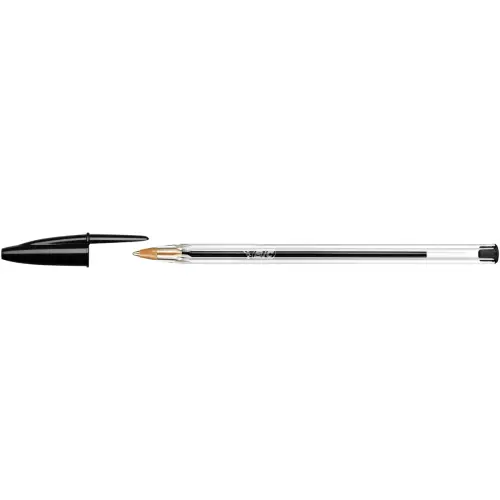 Stylo bille Cristal - Écriture moyenne - Noir - BIC photo du produit