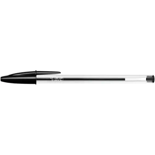 Stylo bille Cristal - Écriture moyenne - Noir - BIC photo du produit
