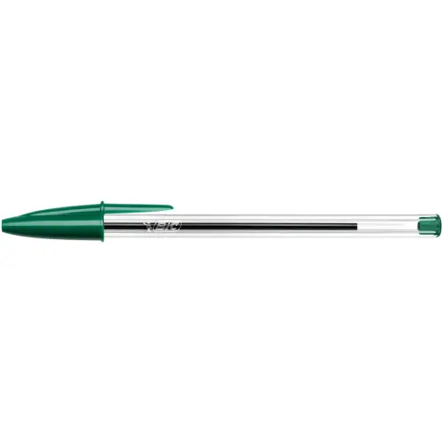 Stylo bille Cristal - Écriture moyenne - Vert - BIC photo du produit