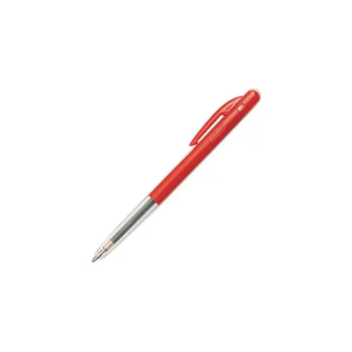 Stylo bille r&eacute;tractable M10 - &Eacute;criture moyenne - Rouge - BIC photo du produit