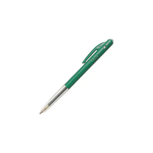 Stylo bille rétractable M10 - Écriture moyenne - Vert - BIC photo du produit
