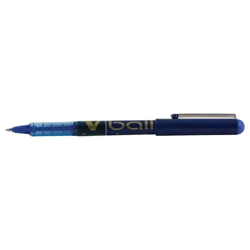 Stylo roller à pointe en métal V Ball 07 - Bleu - PILOT photo du produit