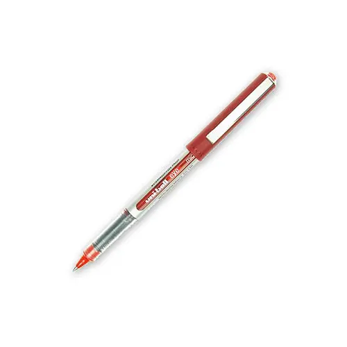 Stylo roller pointe m&eacute;tal eye 150 - &Eacute;criture fine - Rouge - UNI-BALL photo du produit