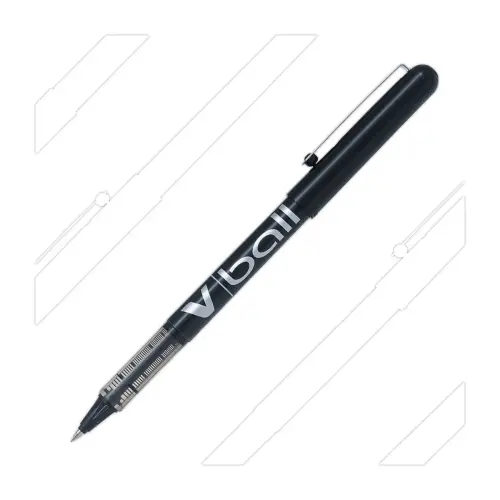 Stylo roller pointe métal V Ball 05 - écriture fine - Noir - Pilot photo du produit