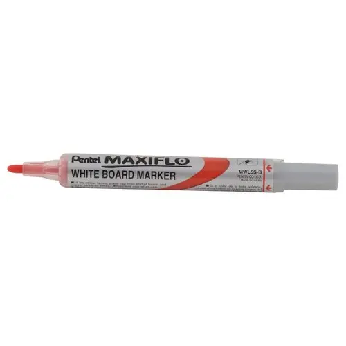 Marqueur effaçable à sec Maxiflo à pointe ogive - Rouge - PENTEL photo du produit