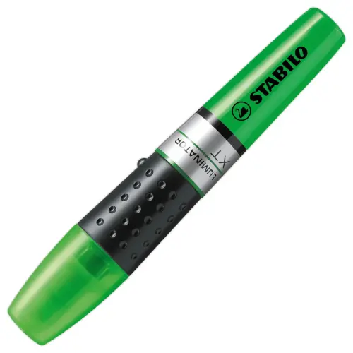 Surligneur LUMINATOR - Encre liquide - Pointe biseaut&eacute;e - Vert - Stabilo photo du produit