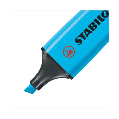 Surligneur BOSS ORIGINAL - Pointe biseaut&eacute;e - Bleu - Stabilo photo du produit