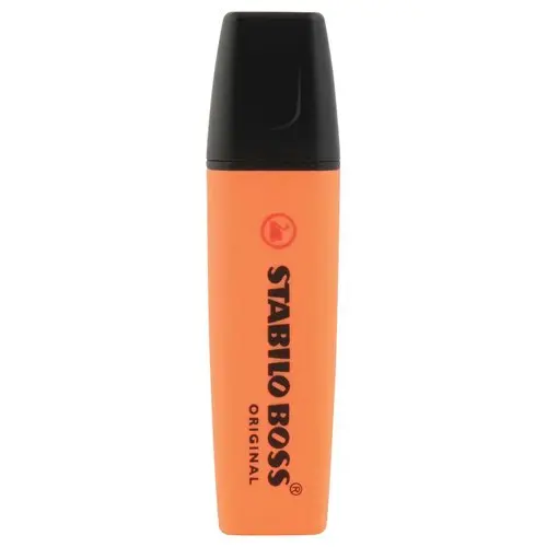 Surligneur BOSS ORIGINAL - pointe biseautée - orange - STABILO photo du produit
