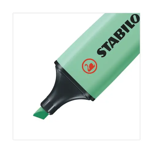 Surligneur BOSS ORIGINAL - Pointe biseaut&eacute;e - Menthe &agrave; l'eau - Stabilo photo du produit