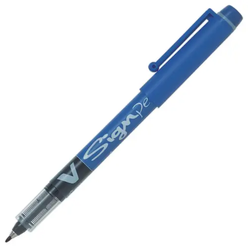 Feutre à encre liquide V Sign Pen - Bleu - Pilot photo du produit