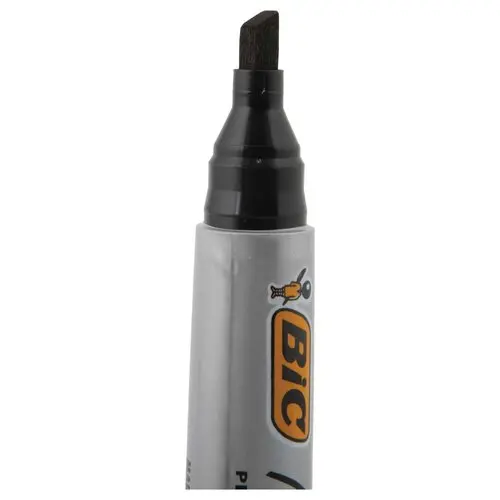 Marqueur permanent Marking 2300 - Pointe biseau - Noir - BIC photo du produit