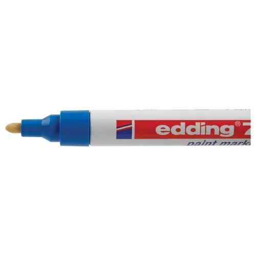 Marqueur peinture EDDING 750 pointe moyenne - Bleu photo du produit