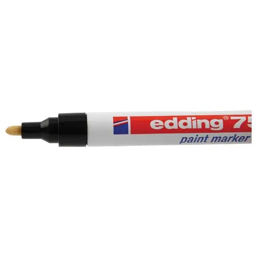 Marqueur peinture EDDING 750 pointe moyenne - Noir photo du produit