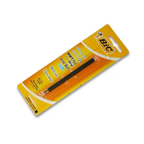 2 Recharges pour stylo bille Atlantis - Noir - BIC photo du produit