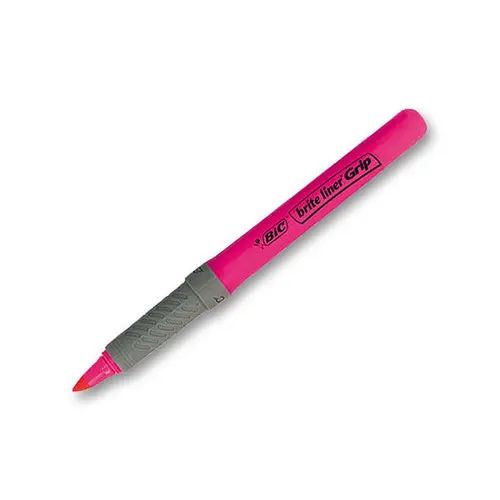 Surligneur à grip Brite Liner - Rose - BIC photo du produit