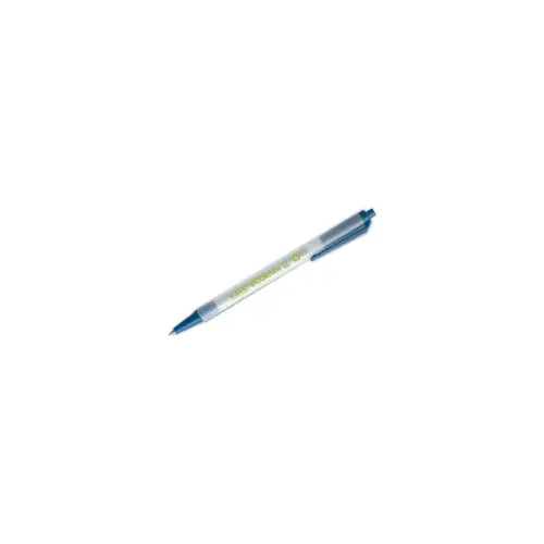 Stylo bille rétractable Ecolutions - Ecriture moyenne - Bleu - BIC photo du produit