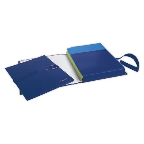 Chemise à sangle Extensor - Dos 16 cm - Bleu foncé - EXACOMPTA photo du produit