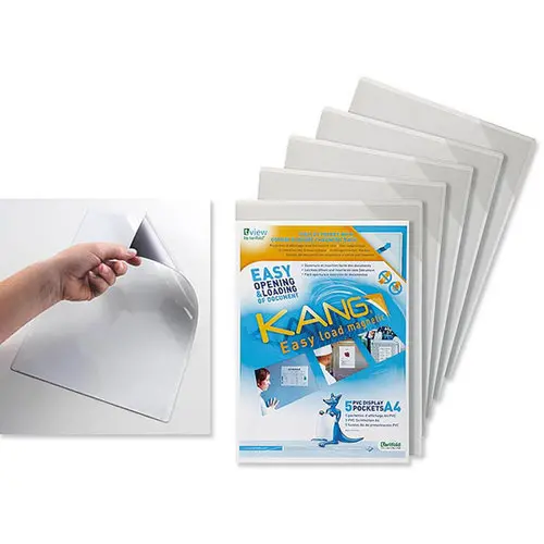 Cahier à pochettes plastiques Easy/Easy Plus DURABLE, pour format