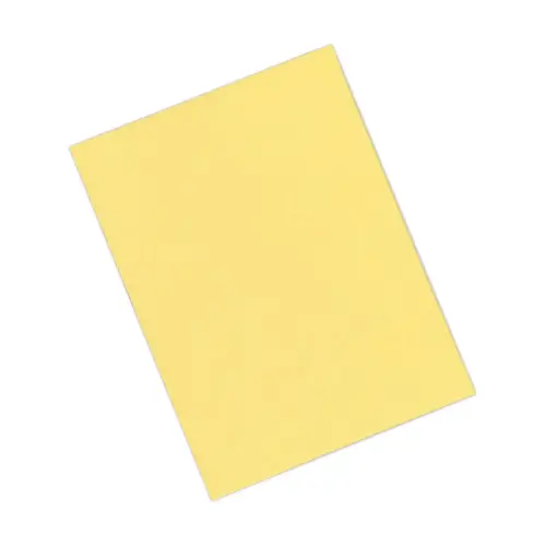 100 Chemises 220 g recyclées - Jaune - Exacompta photo du produit