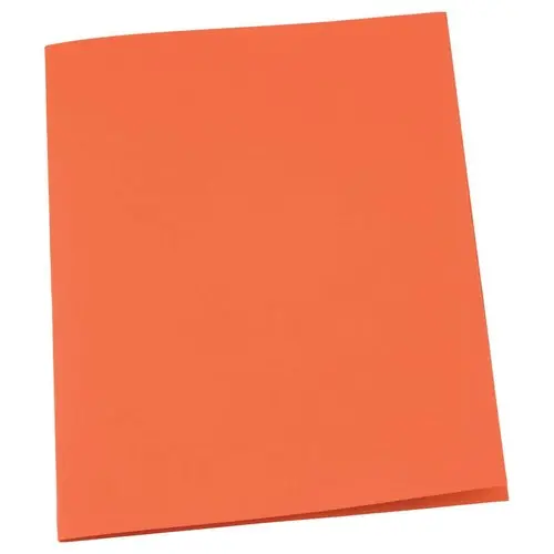 100 Chemises 220 g recyclées - Orange - EXACOMPTA photo du produit