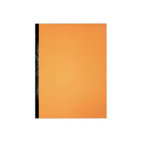 10 Chemises dos renforcé large - Soufflet 3 cm - Carte 300g - Orange photo du produit