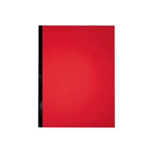 10 Chemises dos renforc&eacute; large - Soufflet 3 cm - Carte 300g - Rouge  - Access photo du produit