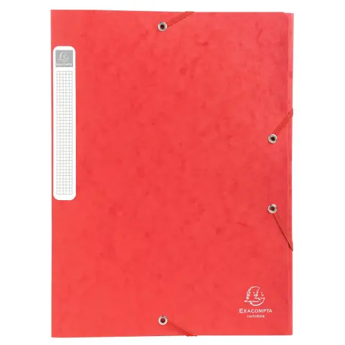 Boîte de classement Cartobox - Dos 4 cm - Rouge - Exacompta photo du produit