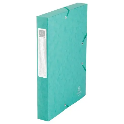 Bo&icirc;te de classement Cartobox - Dos 4 cm - Vert - Exacompta photo du produit